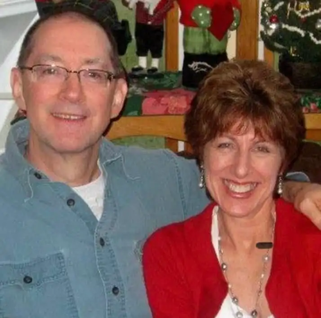 Portrait of a man and woman.