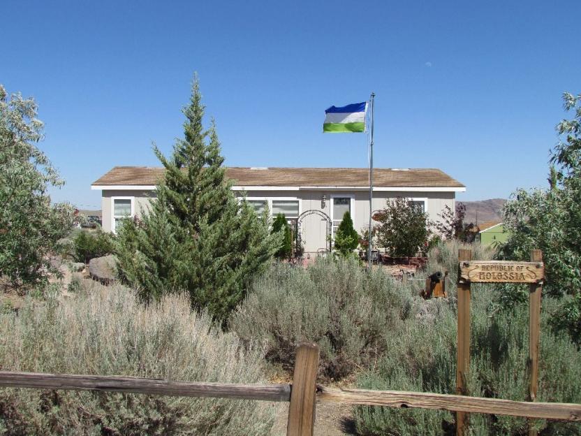 Photo of the Republic of Molossia, a micronation in Nevada.