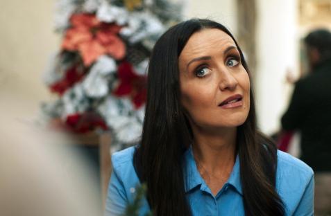 Catherine Tyldesley as Kate in The Good Ship Murder.
