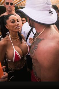 Katie Price and Conor McGregor in Ibiza.