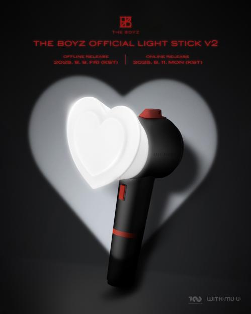 THE BOYZ Reveals New Version Of Official Light Stick 3