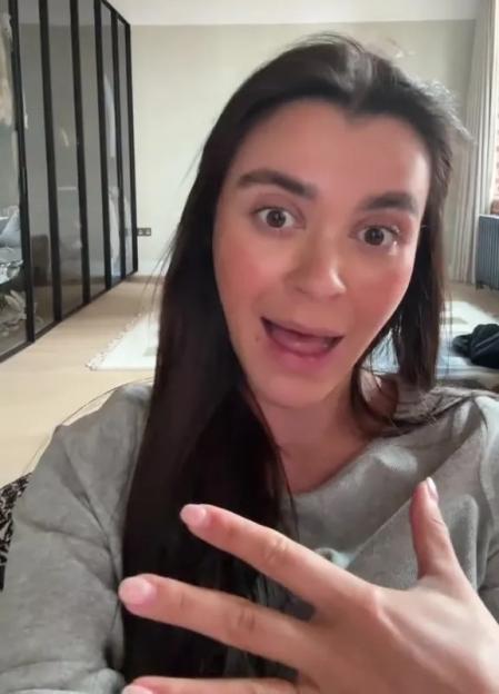 Close-up video of a woman speaking.