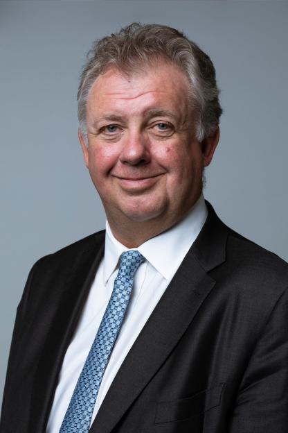 Portrait of David Sidwick, Police and Crime Commissioner for Dorset.