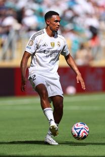 Trent Alexander-Arnold of Real Madrid during a FIFA Club World Cup match.