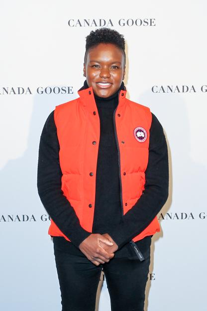 Nicola Adams at a Canada Goose launch event.