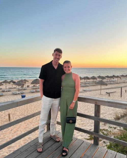 England Footballer Ella Toone and her partner Joe Bunney