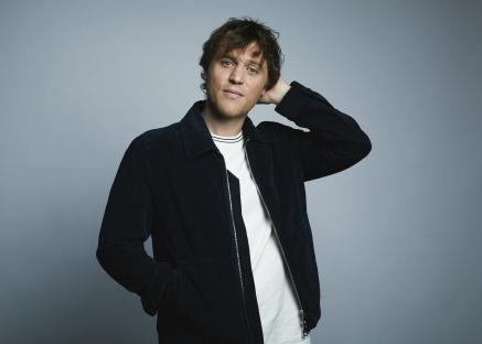 Portrait of Johnny Flynn promoting the television miniseries *Ripley*.