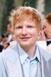 Ed Sheeran at the Met Gala.