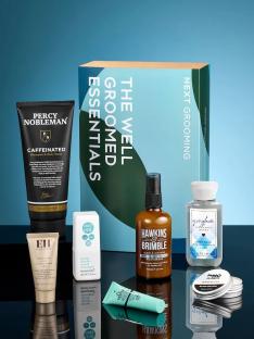 The Well Groomed Essentials grooming kit.