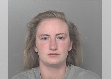 Mugshot of Danielle Stafford.