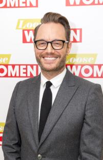 Eden Blackman on the set of the Loose Women TV show.