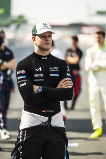 Mick Schumacher, Alpine Endurance Team, at the 24 Hours of Le Mans.