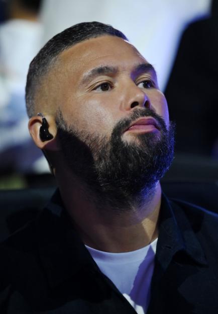 BIRMINGHAM, ENGLAND - JUNE 21: Former British Boxer Tony Bellew looks on prior to the WBC Interim World Flyweight fight between Galal Yafai and Francisco Rodriguez at BP Pulse Live on June 21, 2025 in Birmingham, England. (Photo by Ben Roberts Photo/Getty Images)