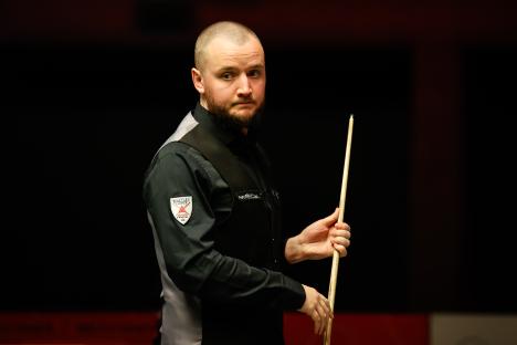Sam Craigie of England at the 2024 BetVictor German Masters semi-final.