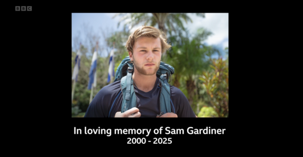 Photo of Sam Gardiner (2000-2025).