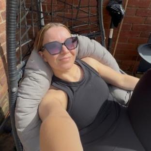 Katie Dollard, , , 'I was quoted £10,000 for a garden renovation but did it MYSELF for £1,000 using ChatGPT to show my kids what single mums can do'