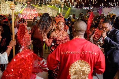 Love at First Sight! Enjoy Edisemi and Osaze&#8217;s Edo-Ijaw Traditional Wedding 77