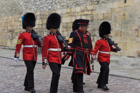 Ceremony of the Keys at the Tower of London.