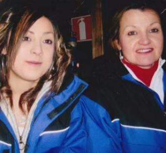 Georgina Gharsallah and her mother, Andrea.