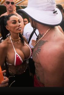 Katie Price and Conor McGregor in Ibiza.
