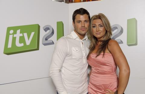 Mark Wright and Lauren Goodger at the