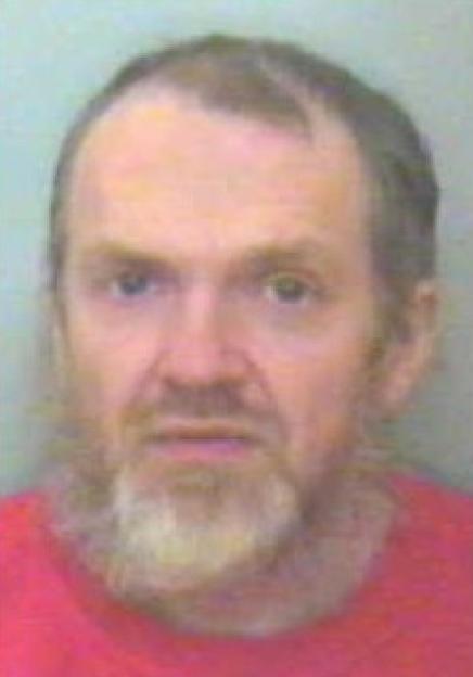 Mugshot of Roy Barclay, charged with murder.