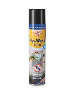 Zero In Fly & Wasp Killer spray can.