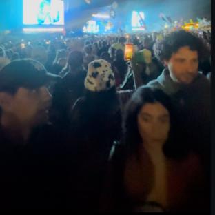 Lorde and Jim E-Stack at a concert.