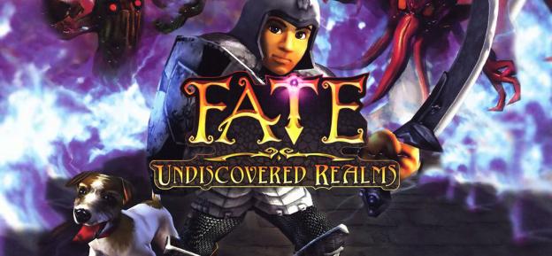 Screenshot of FATE: Undiscovered Realm gameplay showing a character fighting zombies.