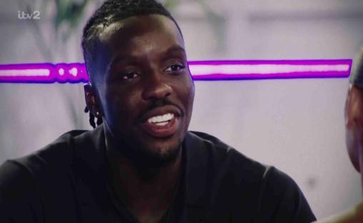Still image of Dejon from ITV2's Love Island.
