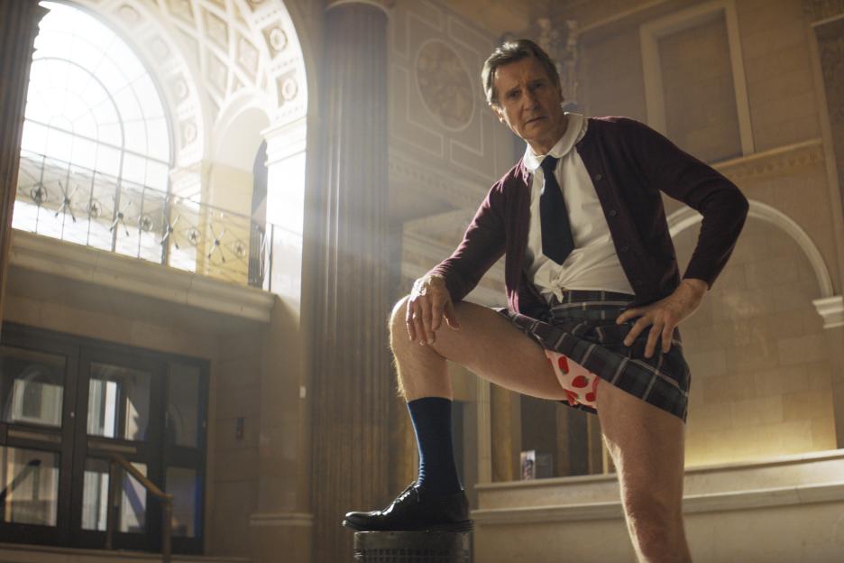 Liam Neeson in a scene from 