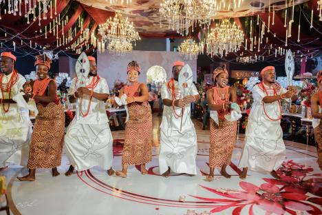 Love at First Sight! Enjoy Edisemi and Osaze&#8217;s Edo-Ijaw Traditional Wedding 99