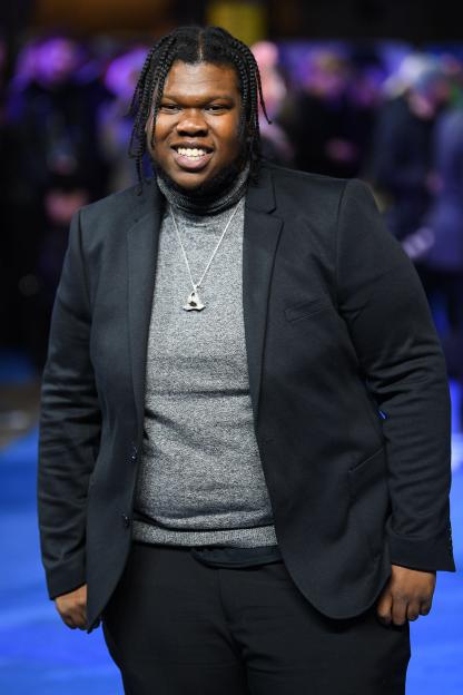 Kadeem Ramsay at the Blue Story film premiere.