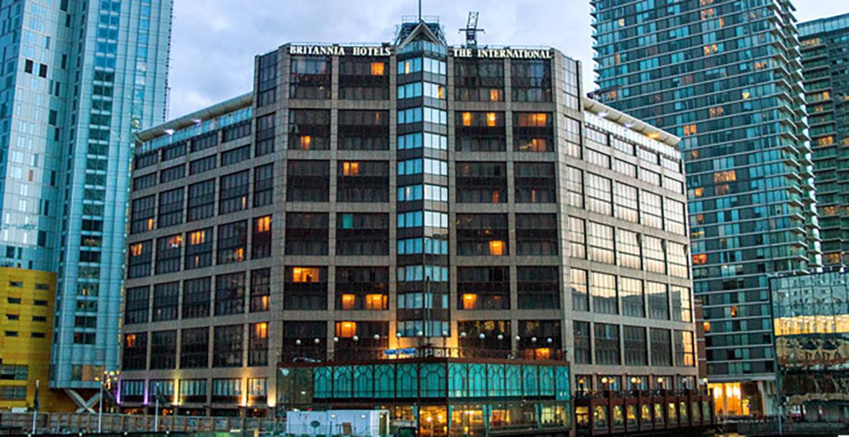 The International Hotel in Canary Wharf.