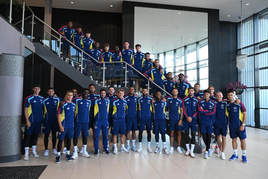 Arsenal football team photo.