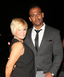 Kerry Katona and George Kay at the Reality TV awards.