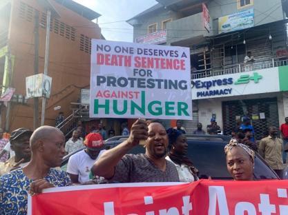 BREAKING: Democracy Day: Anti-Tinubu protest breaks out in Lagos [PHOTOS] 6