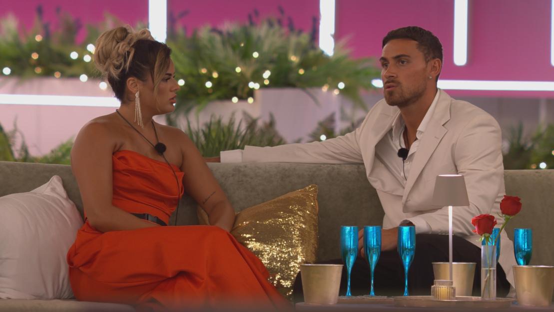Andrada and Ben from Love Island.
