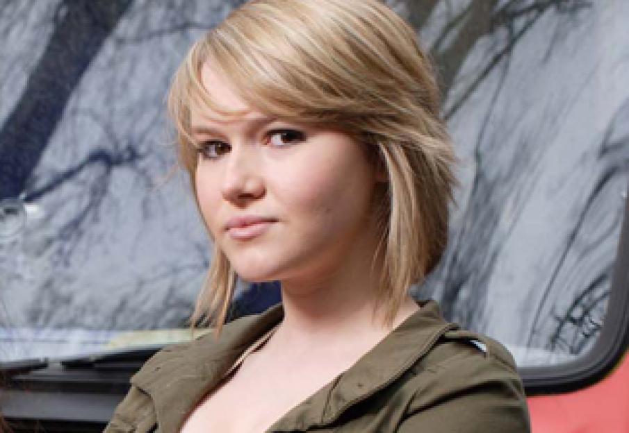 Headshot of Melissa Suffield as Lucy Beale in EastEnders.
