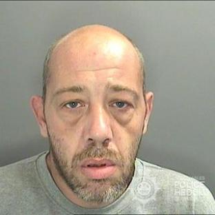 Mugshot of John Cole, convicted of murder.