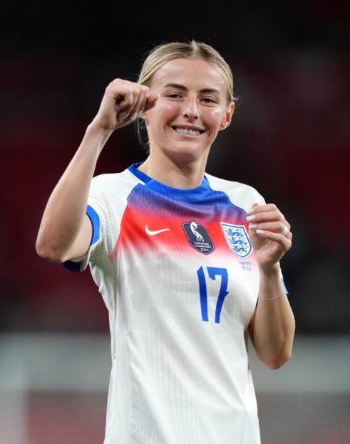 File photo dated 30-05-2025 of England's Chloe Kelly. Sarina Wiegman has announced her 23-player squad who will defend England???s title at the European Championship. Issue date: Thursday June 5, 2025. PA Photo. See PA story SOCCER England Women. Photo credit should read Ben Whitley/PA Wire.