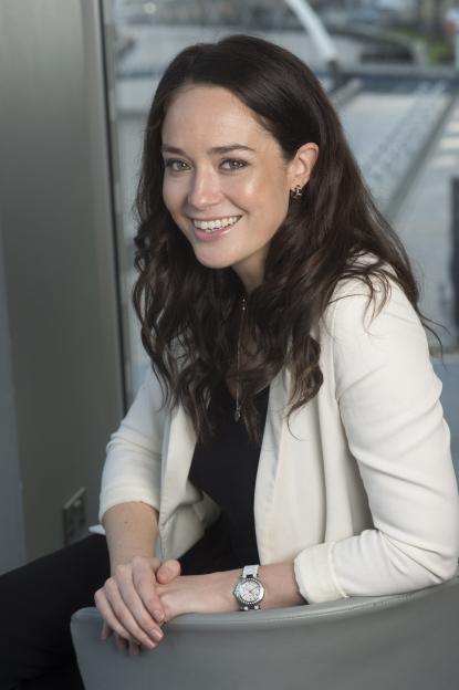 Jennifer Reoch, presenter of a BBC Scotland travel program.