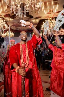 Love at First Sight! Enjoy Edisemi and Osaze&#8217;s Edo-Ijaw Traditional Wedding 91