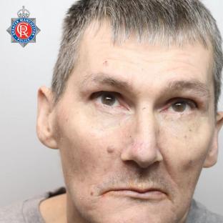 Mugshot of Scott Thomson, sentenced to 18 years in prison for murder.