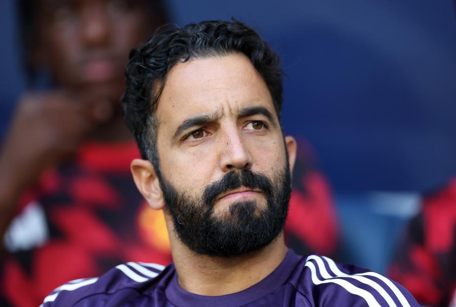 Ruben Amorim, manager of Manchester United.