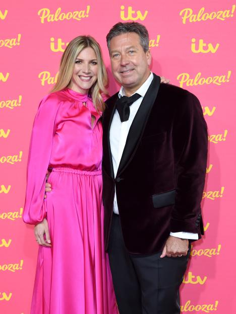 Lisa Faulkner and John Torode at the ITV Palooza.