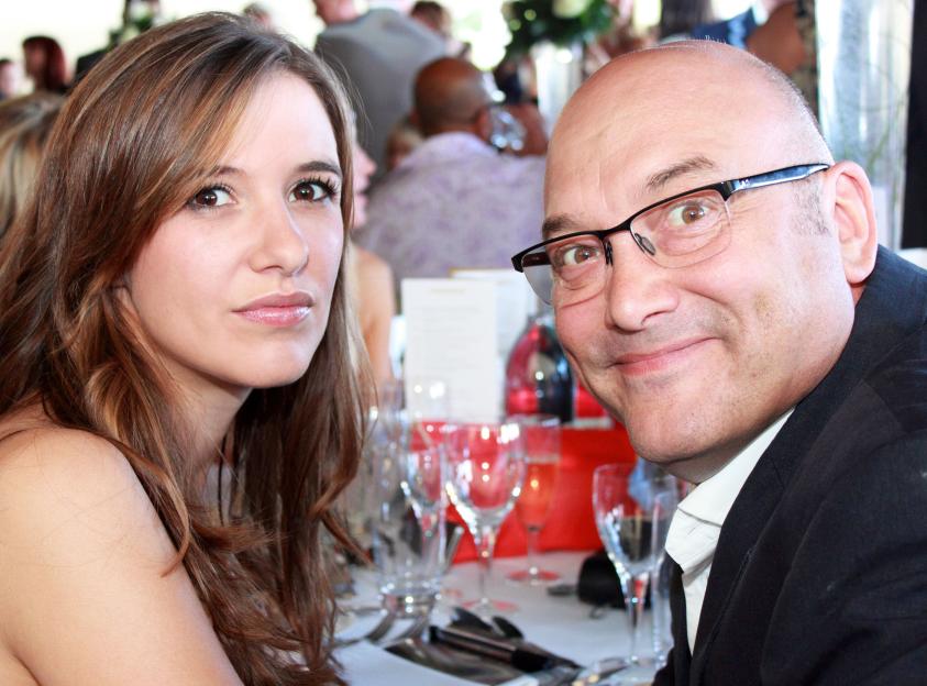 Gregg Wallace and Heidi Brown at the Duke of Essex Polo Trophy.