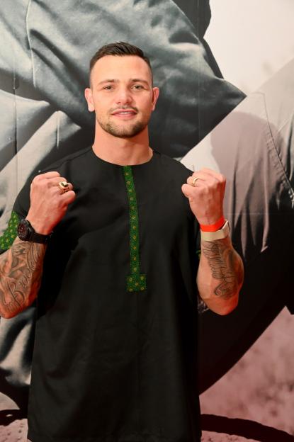 JOHANNESBURG, SOUTH AFRICA - FEBRUARY 12: Kevin Lerena at the special screening of The Last Ranger at Montecasino on February 12, 2025 in Johannesburg, South Africa. The film has been nominated for best live-action short film at the Academy Awards, which take place in Los Angeles on March 3rd. (Photo by Oupa Bopape/Gallo Images via Getty Images)