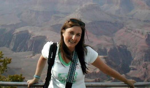 Suzanne Pilley at the Grand Canyon.