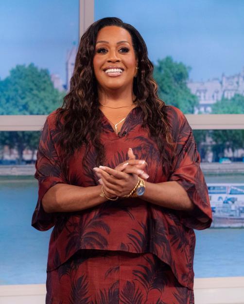 Alison Hammond on the This Morning TV show.